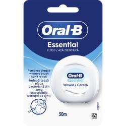 Oral-B Essential конец за зъби с восък (50 м)