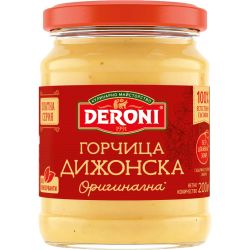 Deroni дижонска горчица (200 г)