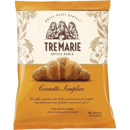 Tre Marie замразени кроасани натурални (330 г)