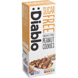 Diablo бисквити с шоколад и фъстъци без добавена захар (150 г)