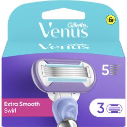 Gillette Venus Extra Smooth Swirl ножчета за бръснене (3 бр.)