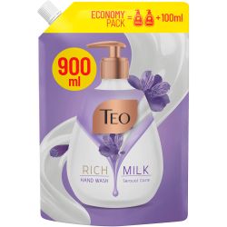 Teo Milk Rich Care течен сапун пълнител (900 мл)