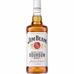 Jim Beam White бърбън уиски (1 л)
