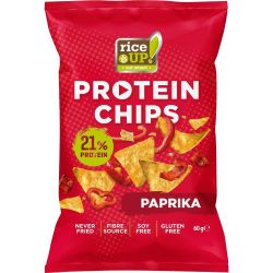 Rice Up протеинов чипс паприка (60 г)