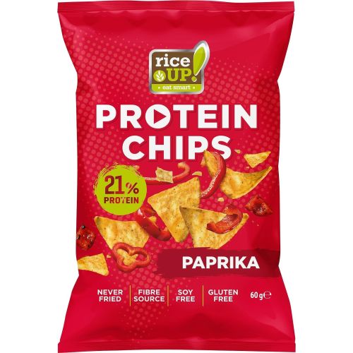 Rice Up протеинов чипс паприка (60 г)