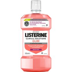 Listerine Clinical Solutions Gum с флуорид вода за уста (500 мл)