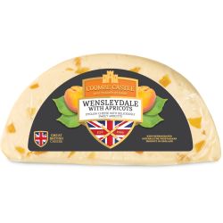 Coombe Castle Wensleydale сирене с кайсии, на килограм (1 кг)