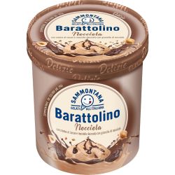 Sammontana Barattolino Nocciola сладолед лешник с какао и лешников крем (800 мл)