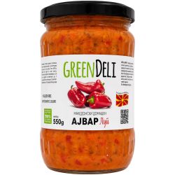 Green Deli македонски домашен лют айвар (550 г)