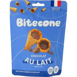 Bitecone валфена фунийка с млечен шоколад (100 г)