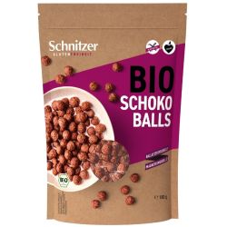Schnitzer био зърнена закуска шоколадови топчета, без глутен (180 г)