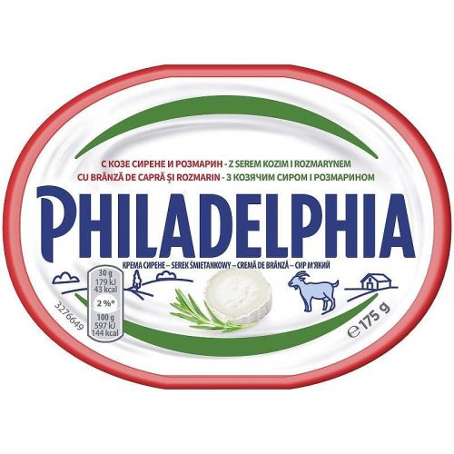 Philadelphia крема сирене козе сирене и розмарин (175 г)