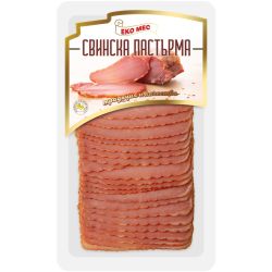 Еко Мес свинска пастърма тарелка, слайс (100 г)
