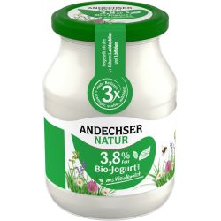 Andechser Natur био йогурт 3.8% (500 г)