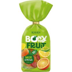 Roshen Bonny Fruit желирани бонбони цитрусов микс (200 г)
