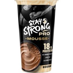 Stay Strong Pro протеинов мус без лактоза с вкус нуга (165 г)