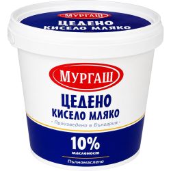 Мургаш цедено кисело мляко 10% (1 кг)