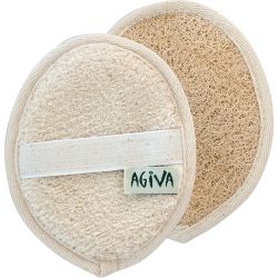 Agiva Massage гъба за лице и тяло от люфа (1 бр.)