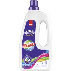Sano Maxima Mix & Wash гел за пране, 20 пранета (1 л)