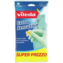Vileda Extra Sensation домакински ръкавици размер L (1 бр.)