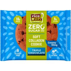 Rice Up колагенова бисквита троен шоколад (60 г)