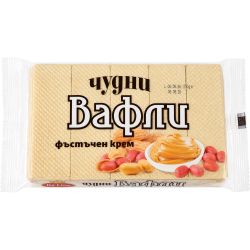 Bg Line чудни вафли с фъстъчен крем (210 г)