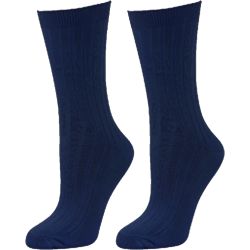 Happy Foottopia мъжки чорапи рипс в тъмносин цвят, размер 43-46 (1 бр.)