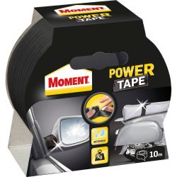 Moment Power Tape свързваща лепяща лента, черна, 10 м (1 бр.)