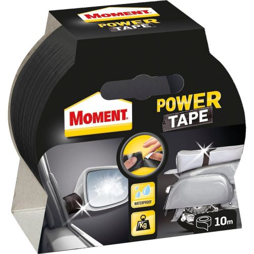 Moment Power Tape свързваща лепяща лента, черна, 10 м (1 бр.)