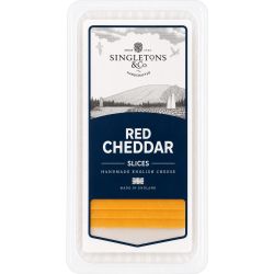 Singleton's Red Cheddar английски чедър на слайсове (150 г)