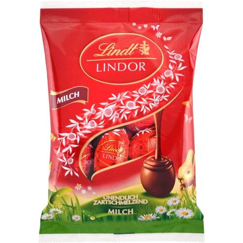 Lindt Lindor шоколадови яйца с млечен шоколад (90 г)