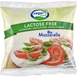 Züger Frischkäse био моцарела без лактоза (100 г)
