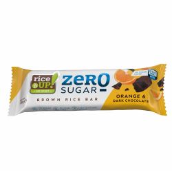 Rice Up Zero оризов бар с черен шоколад и портокал (18 г)