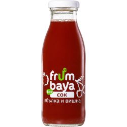 Frumbaya био сок ябълка и вишна (250 мл)