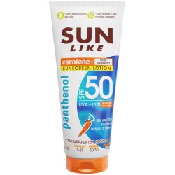 Sun Like Panthenol еко слънцезащитен лосион туба SPF 50 (150 мл)