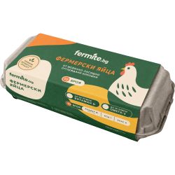 Fermite.bg яйца от мобилно-пасищни кокошки, размер M (10 бр.)