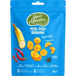 Super Munchies чипс пири пири банан солен и пикантен (30 г)