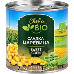 Chef is био сладка царевица (340 г)