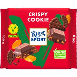 Ritter Sport Crispy Cookie веган шоколад (100 г)