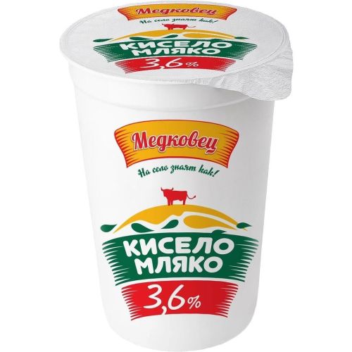 Медковец краве кисело мляко 3.6% (400 г)