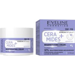 Eveline Cosmetics Korean Rituals Ceramides+ регенериращ дневен и нощен крем (50 мл)
