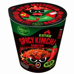 Bibigo Ramyun Extra Spicy Kimchi инстантни нудли (98 г)