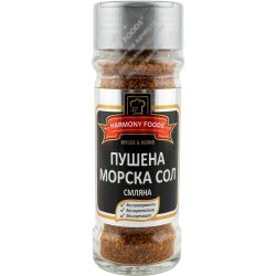 Harmony Foods морска пушена смляна сол (100 г)