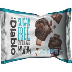 Diablo мъфин шоколад без добавена захар (45 г)