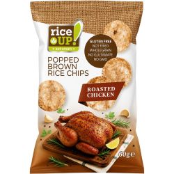Rice Up! оризов чипс с вкус на печено пиле (60 г)