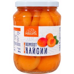 Реколта компот от белени кайсии (680 г)