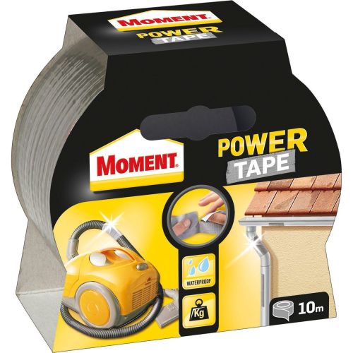 Moment Power Tape свързваща лепяща лента, сребърна, 10 м (1 бр.)