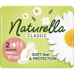 Naturella Classic Normal дамски превръзки (10 бр.)