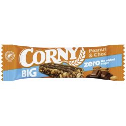 Corny Big Zero Peanut & Choc десертен бар с фъстъци и шоколад, 40 г