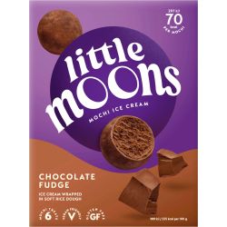 Little Moons веган сладоледени мочи с шоколадов фъдж (180 г)